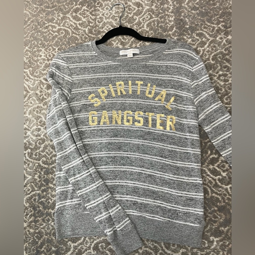 Spiritual gangster, small thin sweater